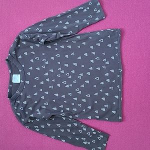 Zara girl cotton top